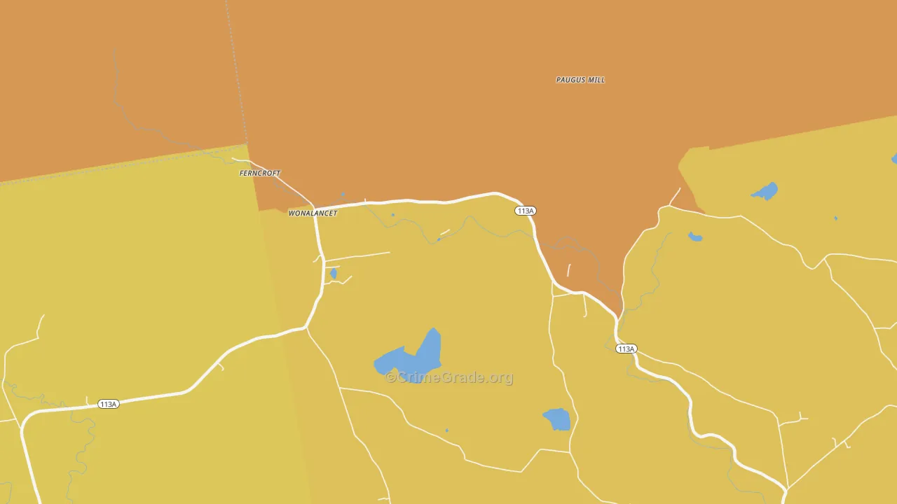 03897, NH Map of Drug-Related Crime Rates