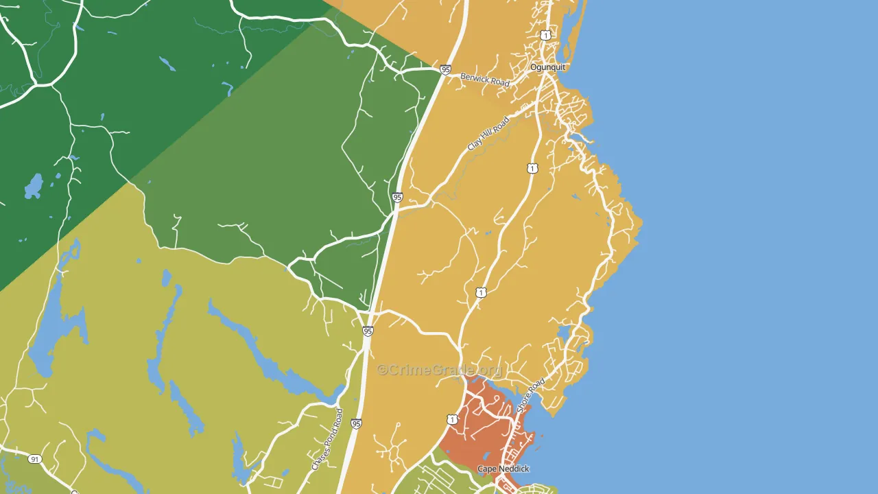 03902, ME Map of Drug-Related Crime Rates