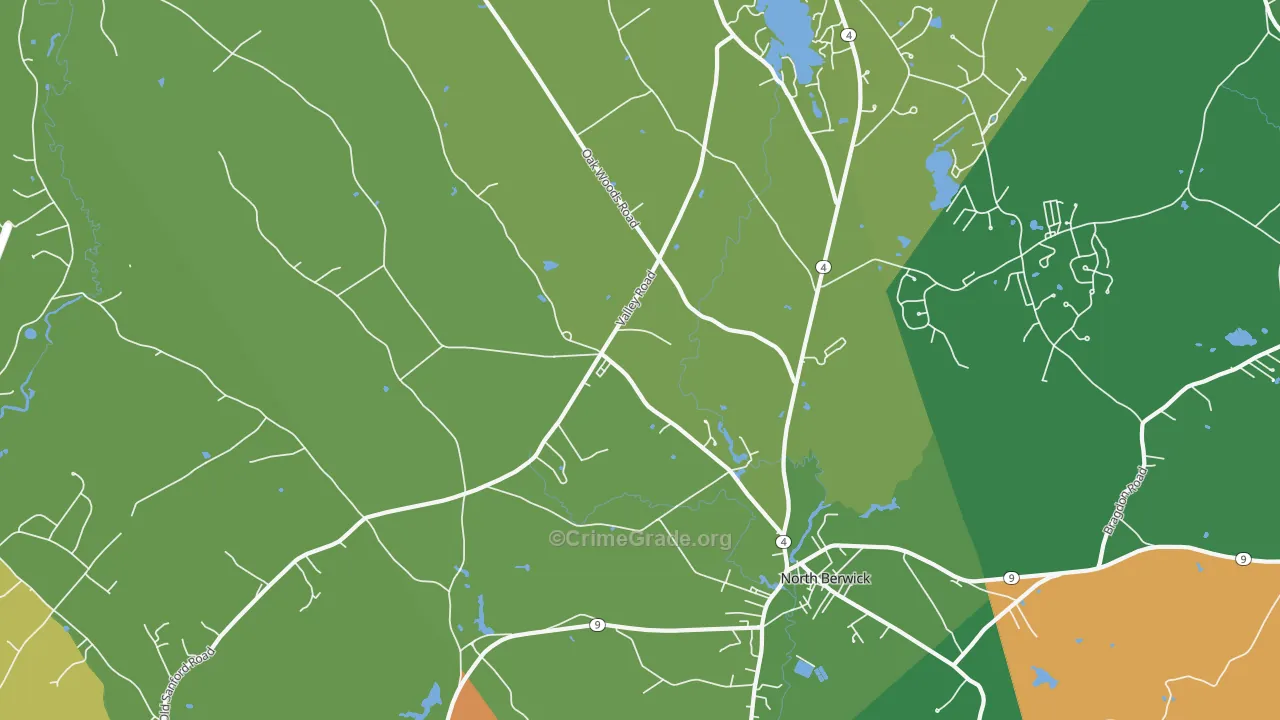 03906, ME Map of Drug-Related Crime Rates