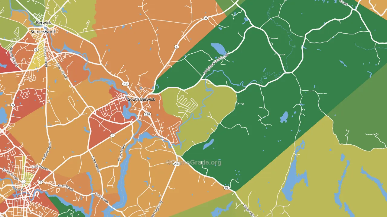 03908, ME Map of Drug-Related Crime Rates