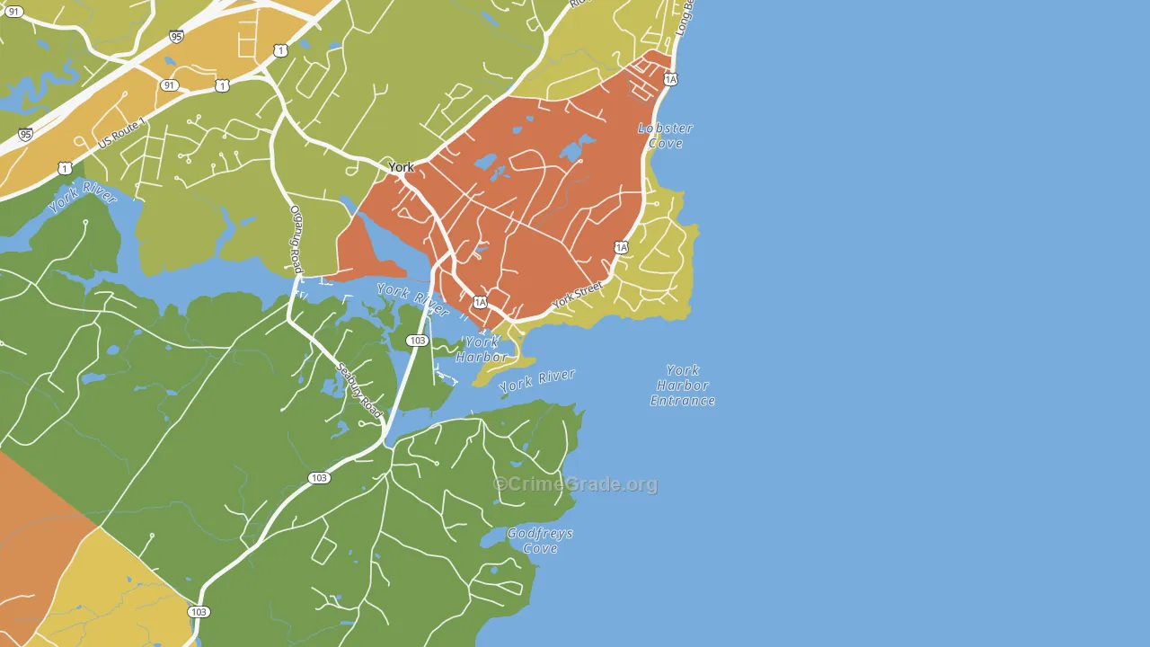 03911, ME Map of Drug-Related Crime Rates