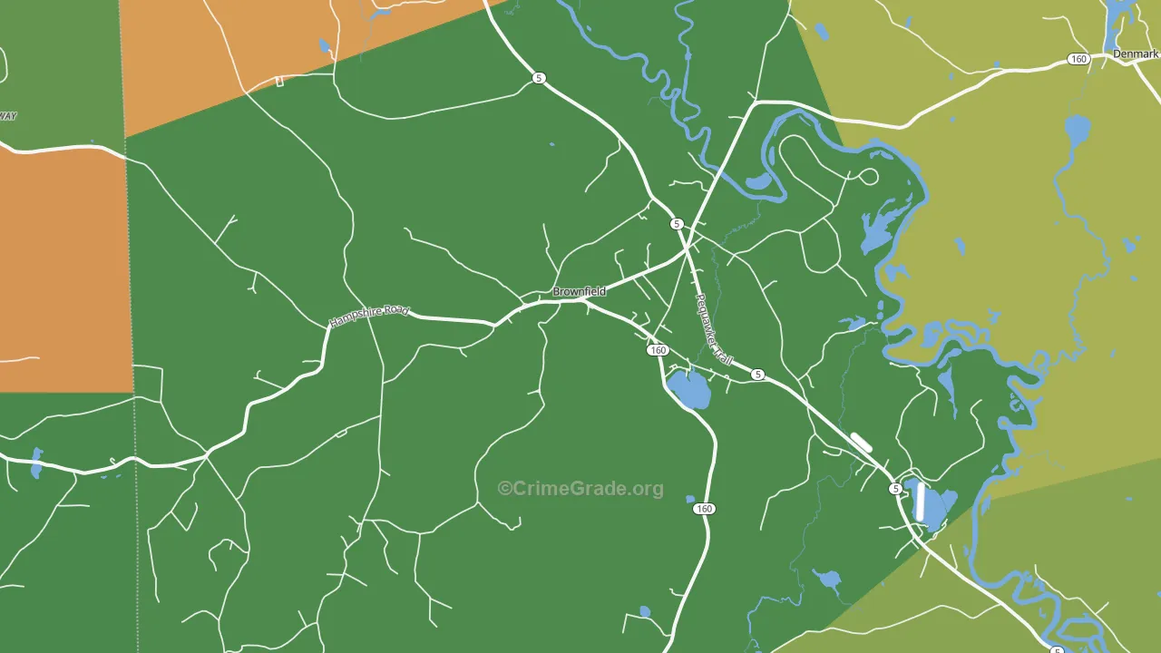 04010, ME Map of Drug-Related Crime Rates