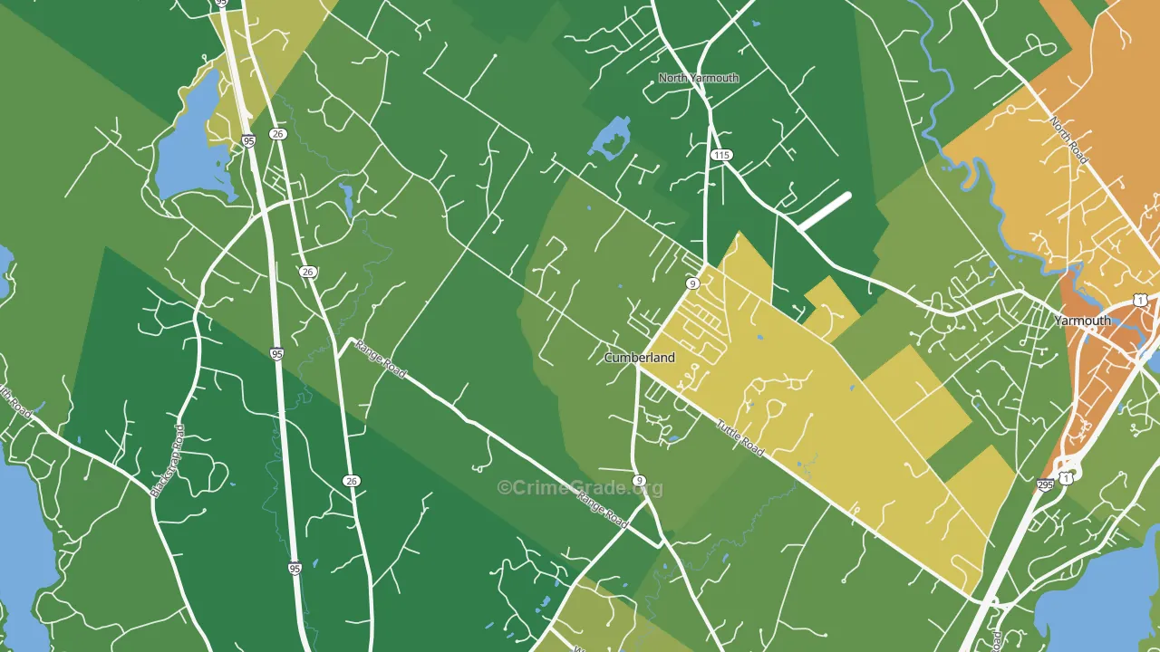 04021, ME Map of Drug-Related Crime Rates