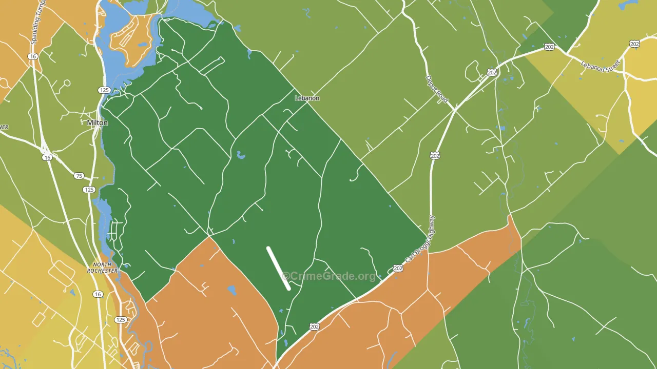04027, ME Map of Drug-Related Crime Rates