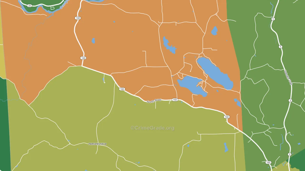 04047, ME Map of Drug-Related Crime Rates