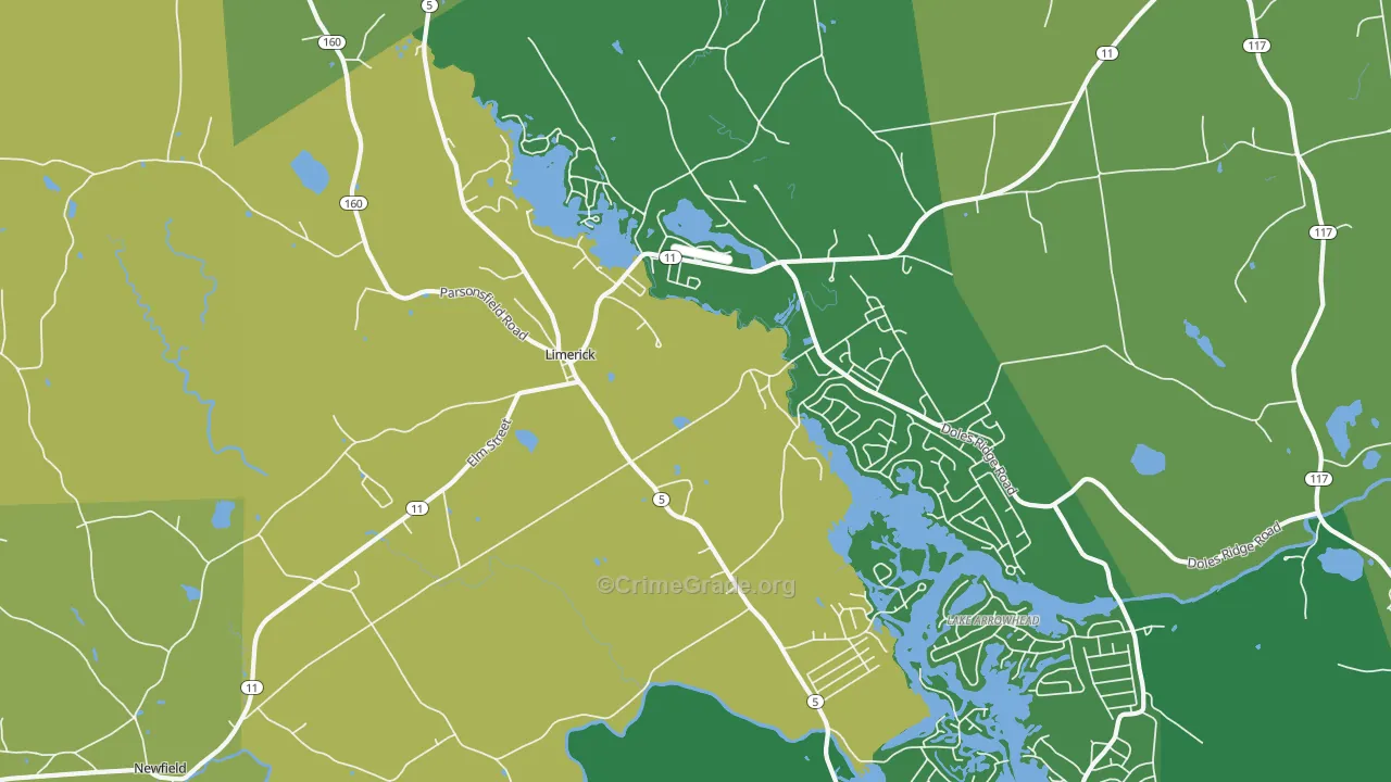 04048, ME Map of Drug-Related Crime Rates