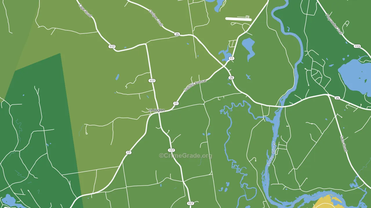 04049, ME Map of Drug-Related Crime Rates