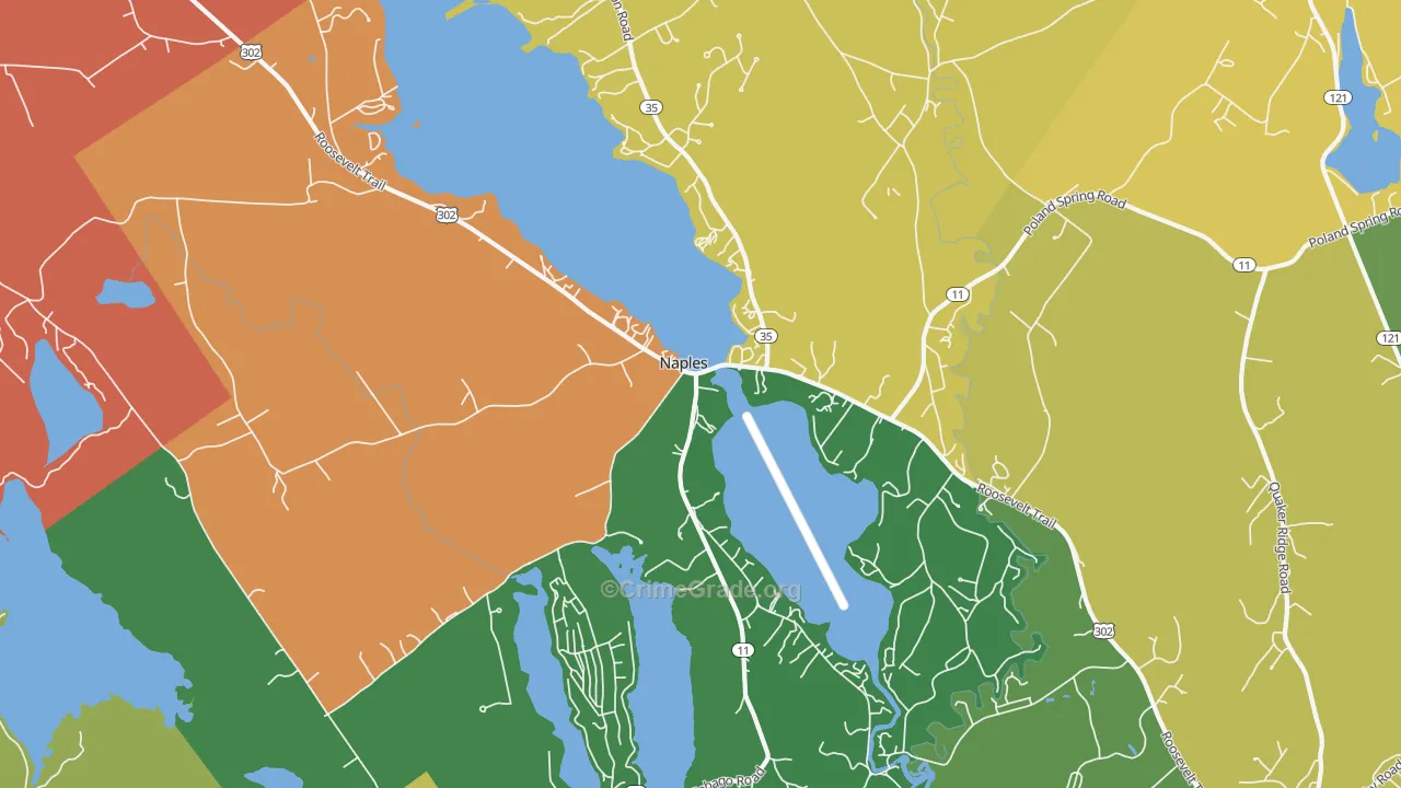 04055, ME Map of Drug-Related Crime Rates