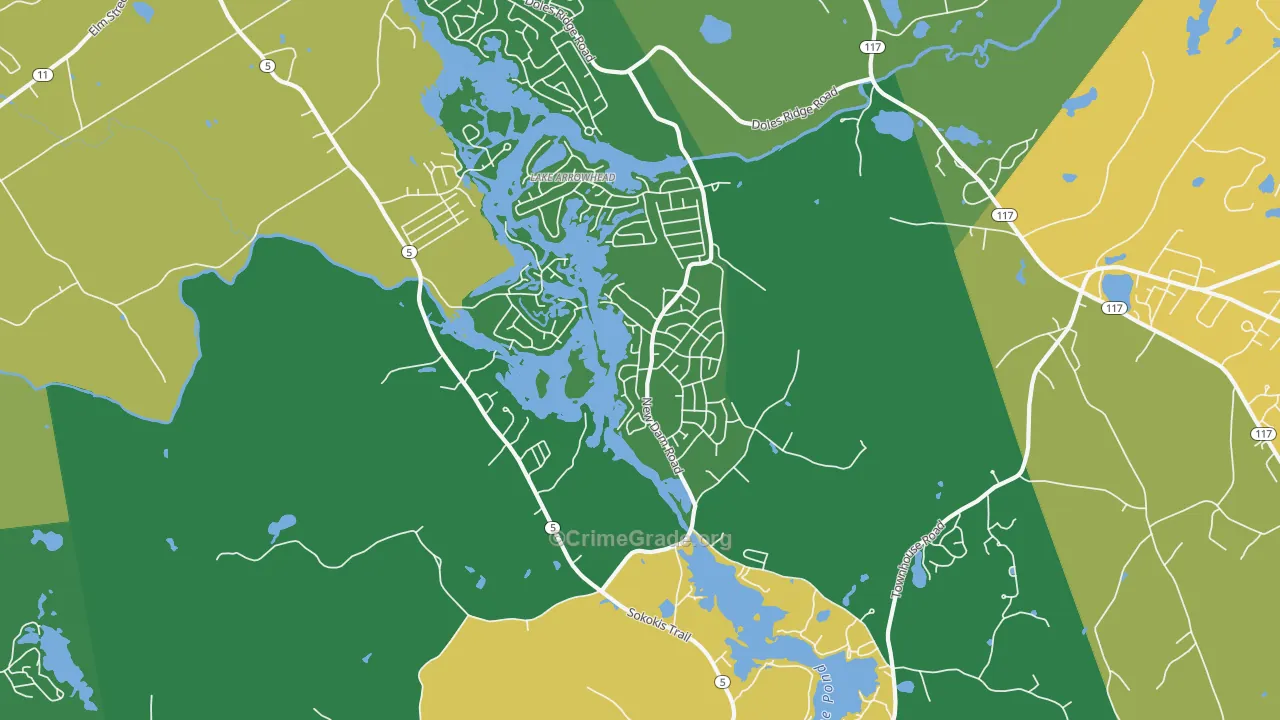 04061, ME Map of Drug-Related Crime Rates