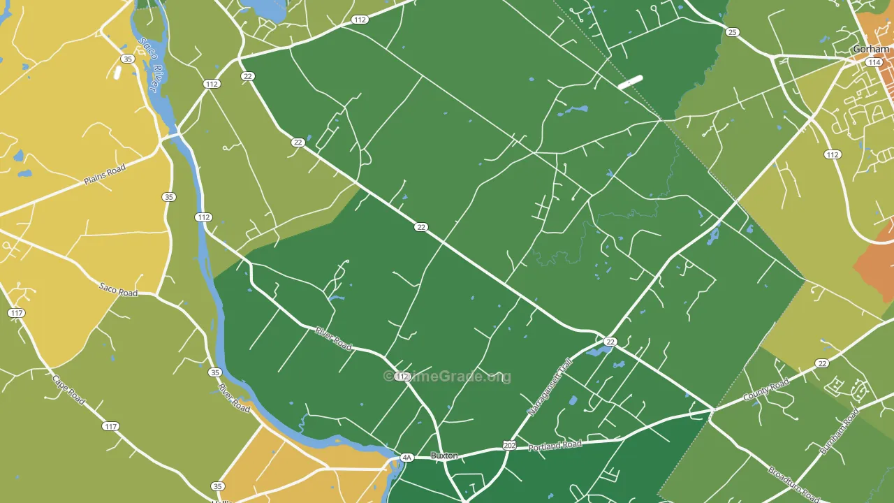 04093, ME Map of Drug-Related Crime Rates