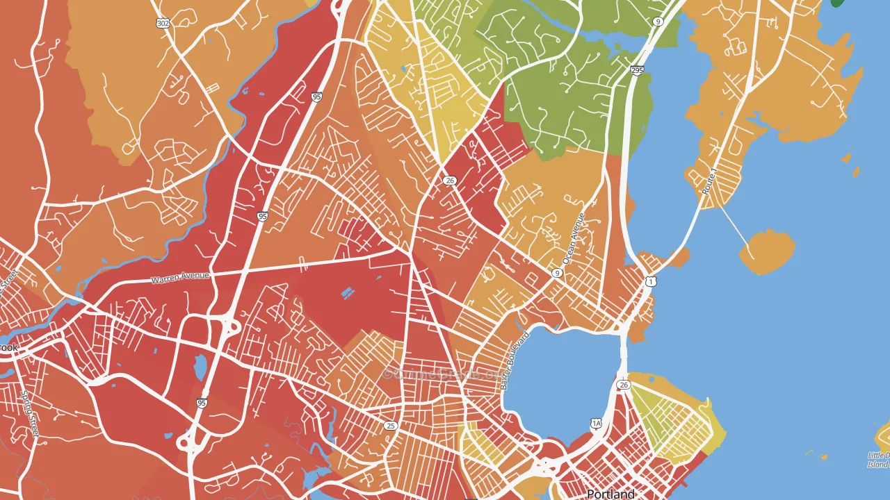 04103, ME Map of Drug-Related Crime Rates