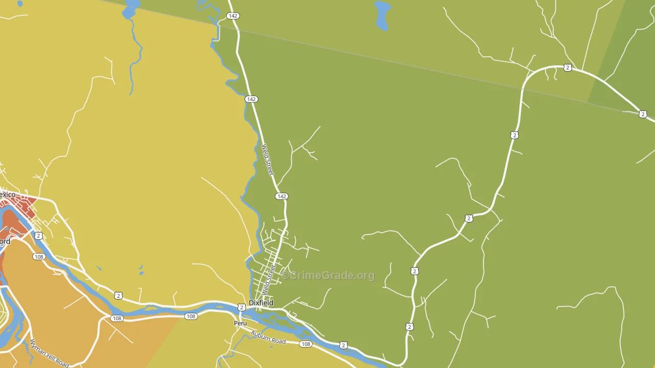 04224, ME Map of Drug-Related Crime Rates