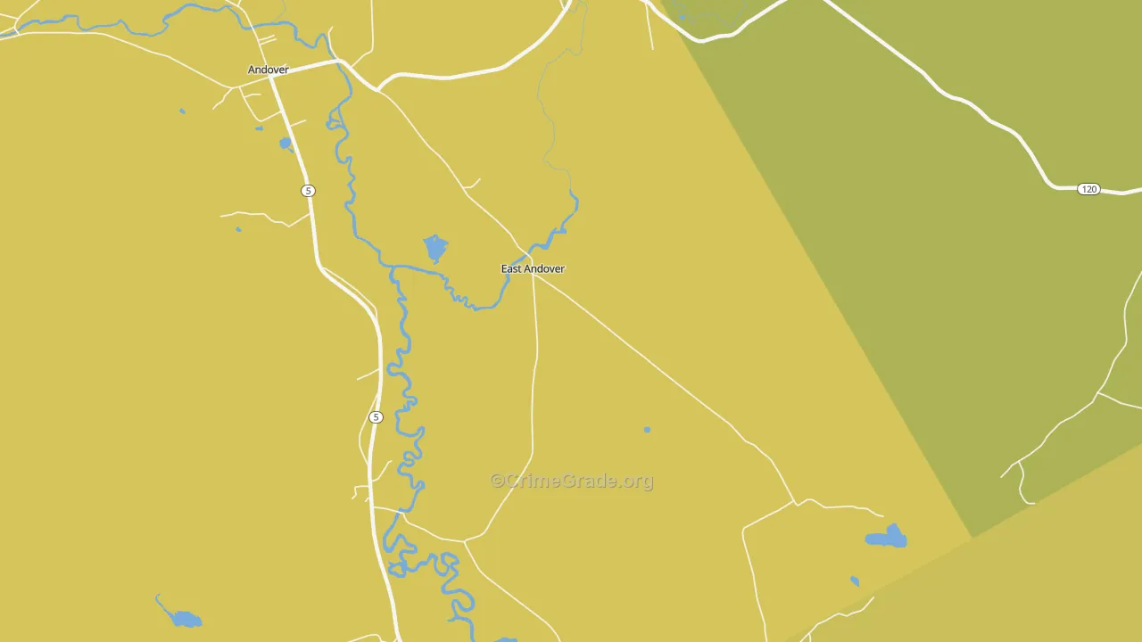 04226, ME Map of Drug-Related Crime Rates