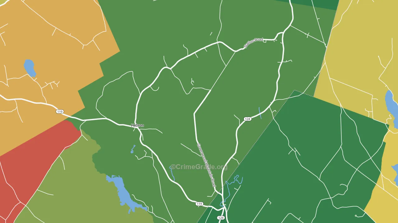 04238, ME Map of Drug-Related Crime Rates