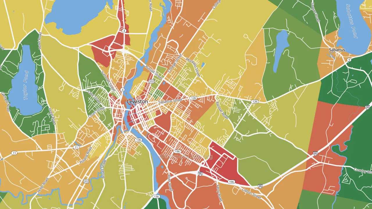 04240, ME Map of Drug-Related Crime Rates