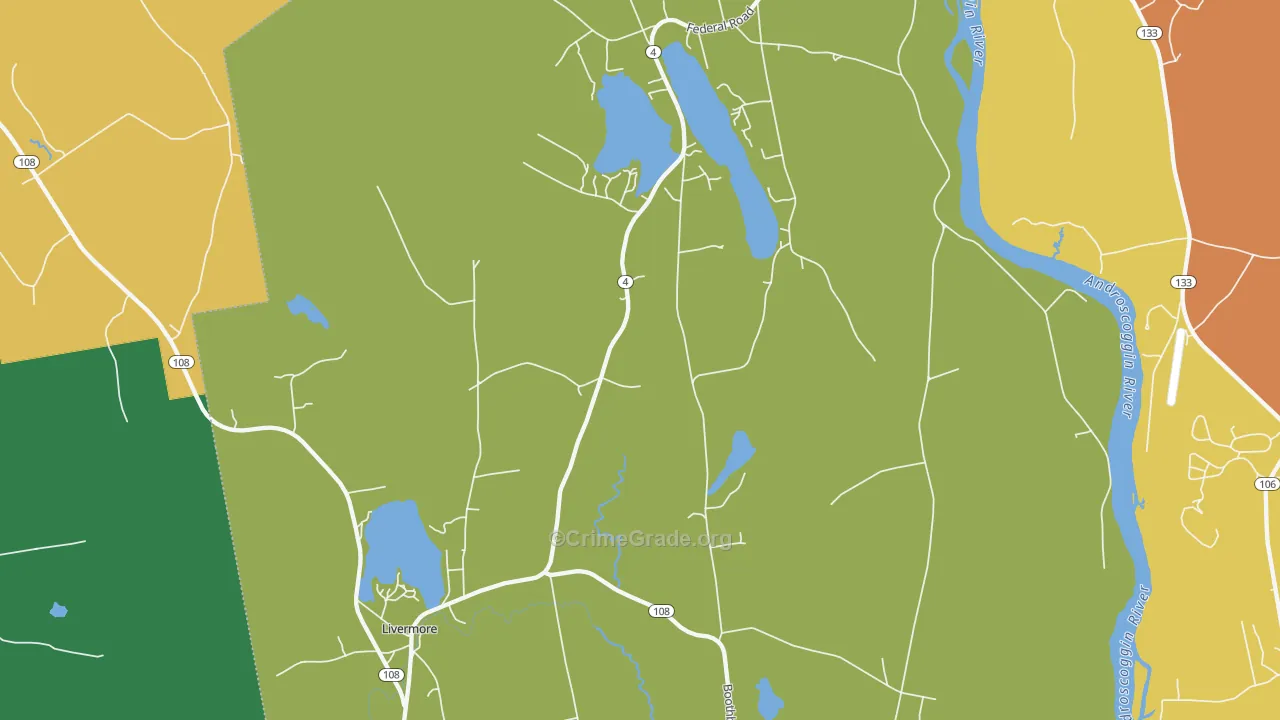 04253, ME Map of Drug-Related Crime Rates