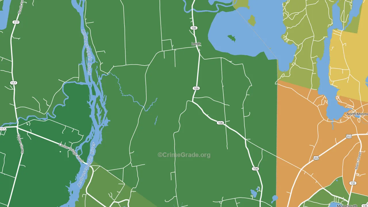 04263, ME Map of Drug-Related Crime Rates