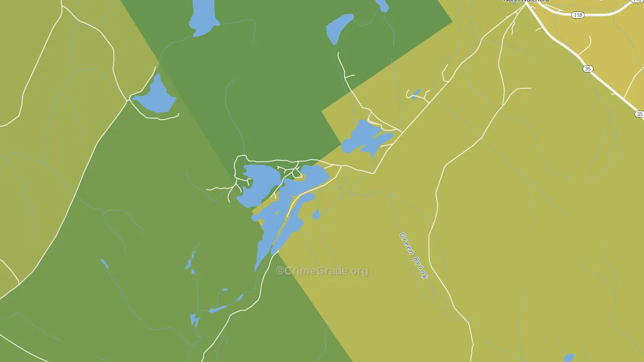 04267, ME Map of Drug-Related Crime Rates