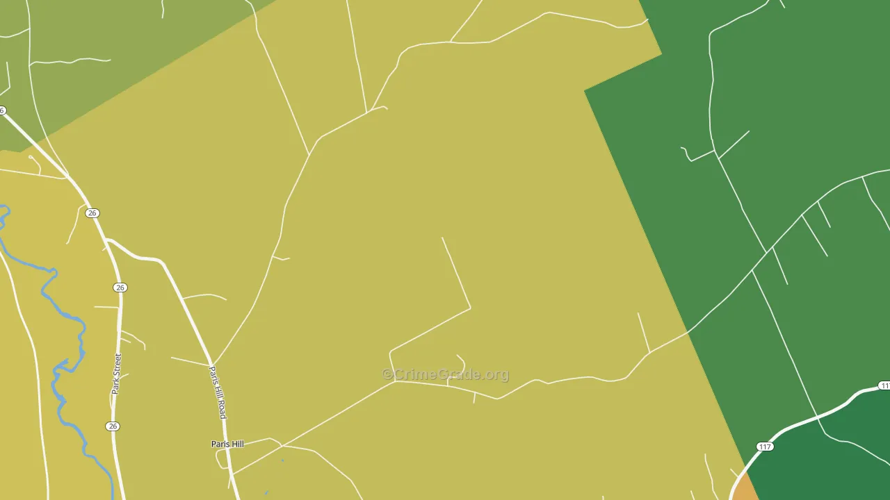 04271, ME Map of Drug-Related Crime Rates