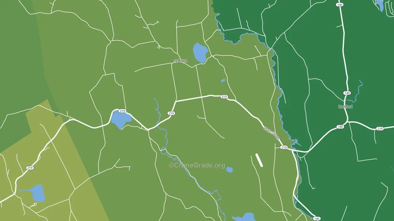 04292, ME Map of Drug-Related Crime Rates