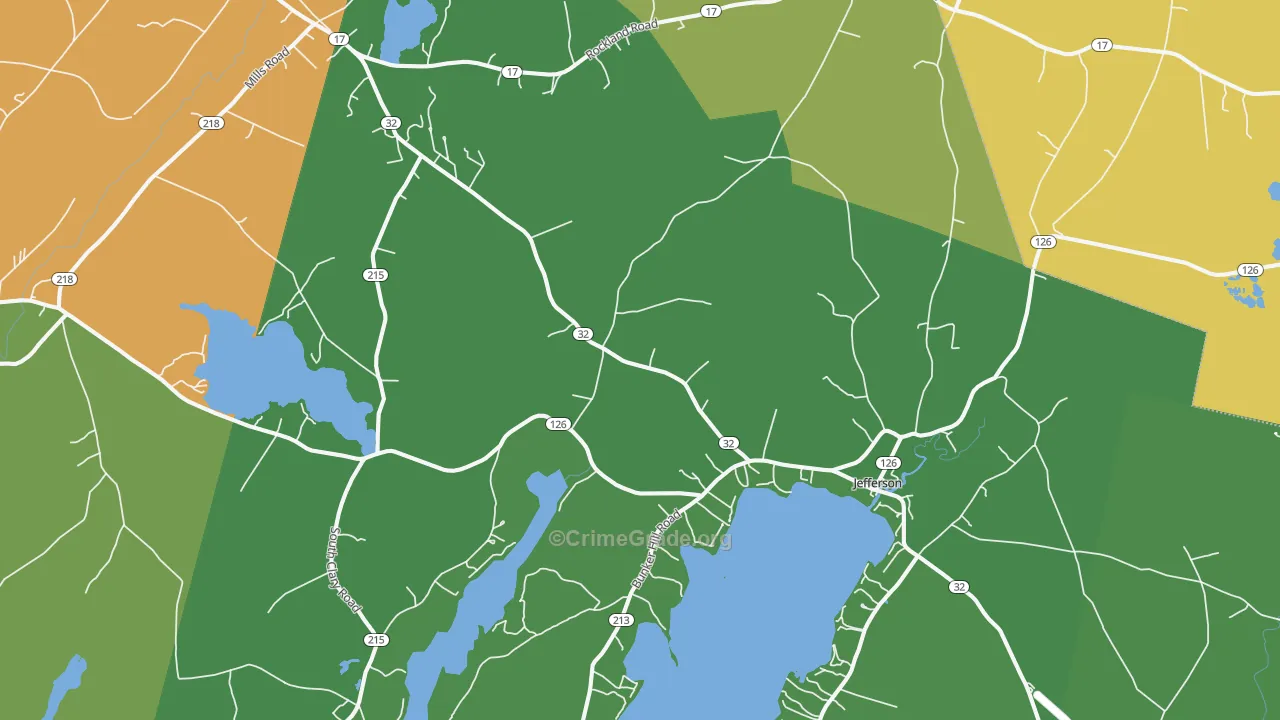 04348, ME Map of Drug-Related Crime Rates