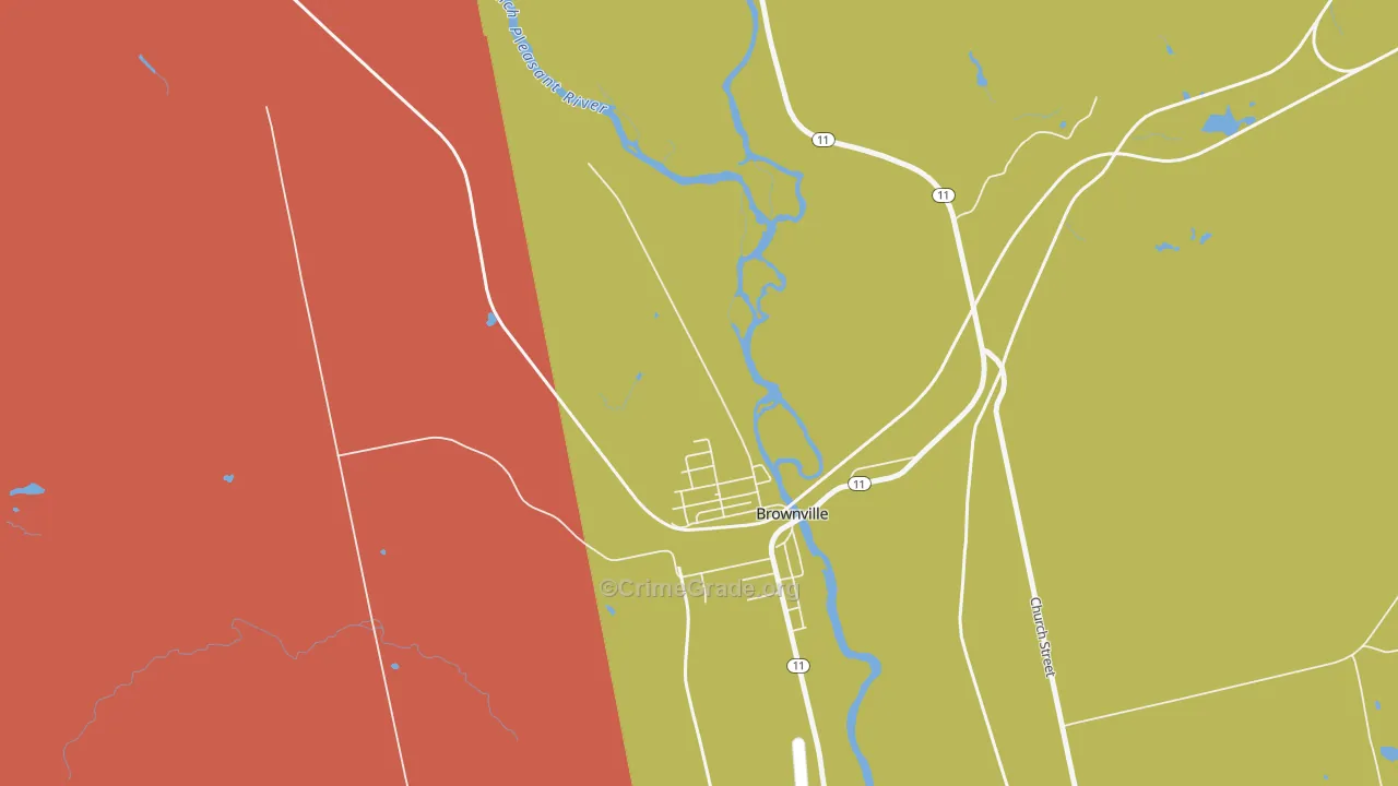 04415, ME Map of Drug-Related Crime Rates