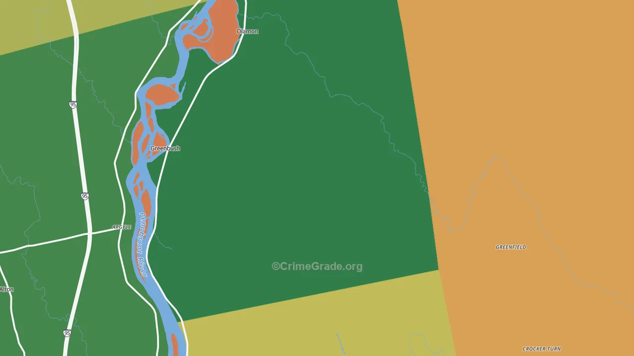 04418, ME Map of Drug-Related Crime Rates