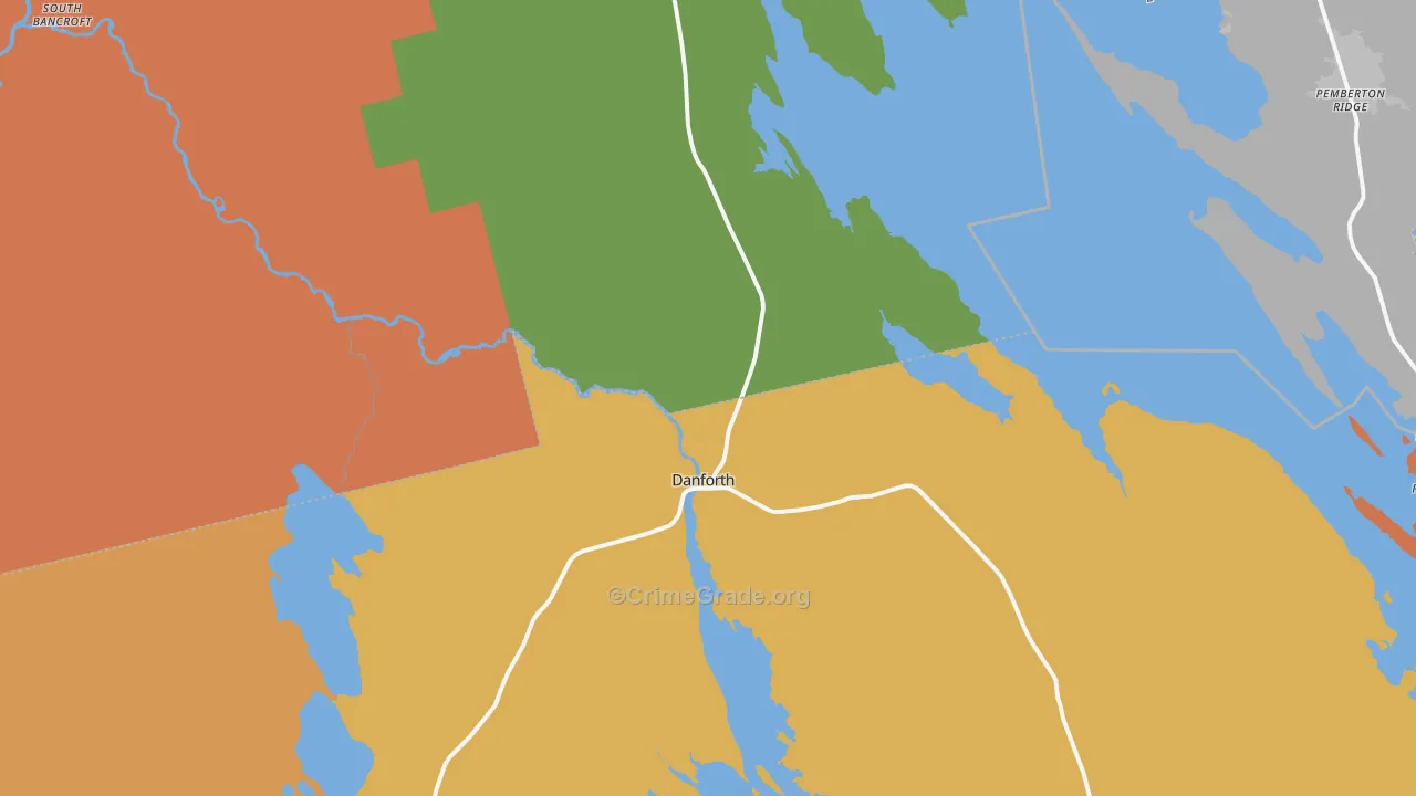 04424, ME Map of Drug-Related Crime Rates