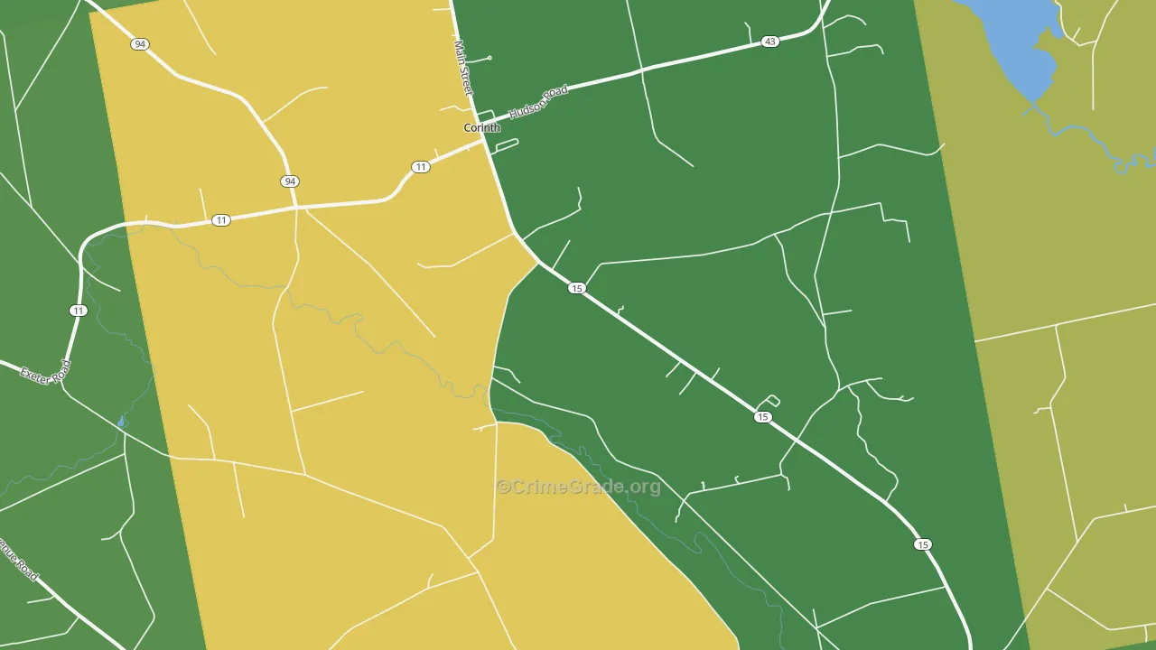 04427, ME Map of Drug-Related Crime Rates