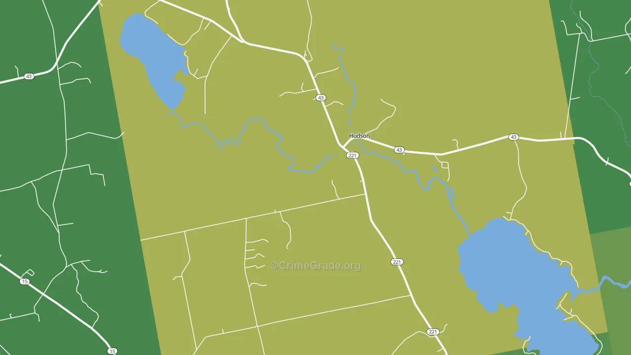 04449, ME Map of Drug-Related Crime Rates