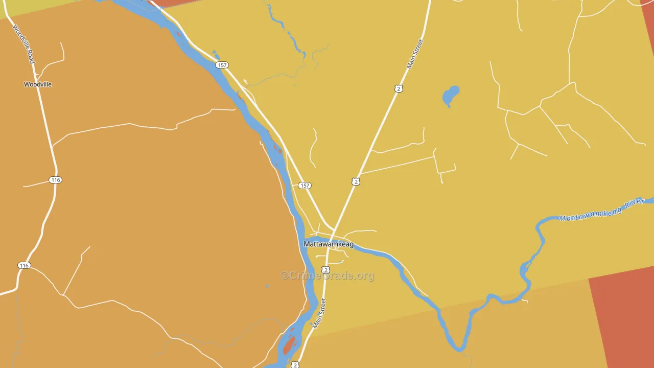 04459, ME Map of Drug-Related Crime Rates