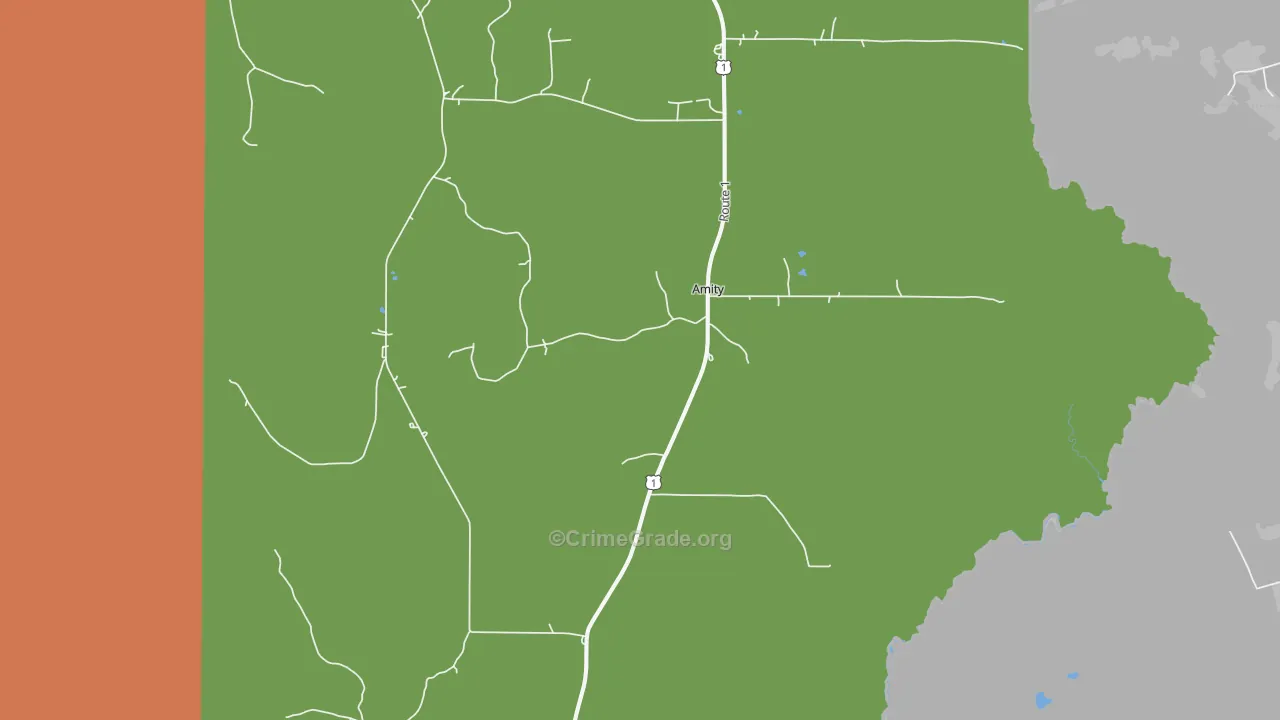 04471, ME Map of Drug-Related Crime Rates