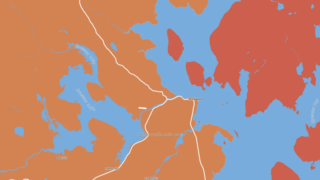 04478, ME Map of Drug-Related Crime Rates