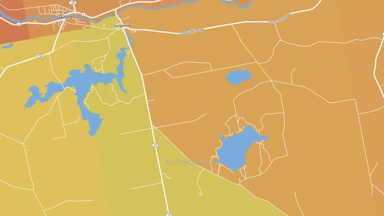 04479, ME Map of Drug-Related Crime Rates