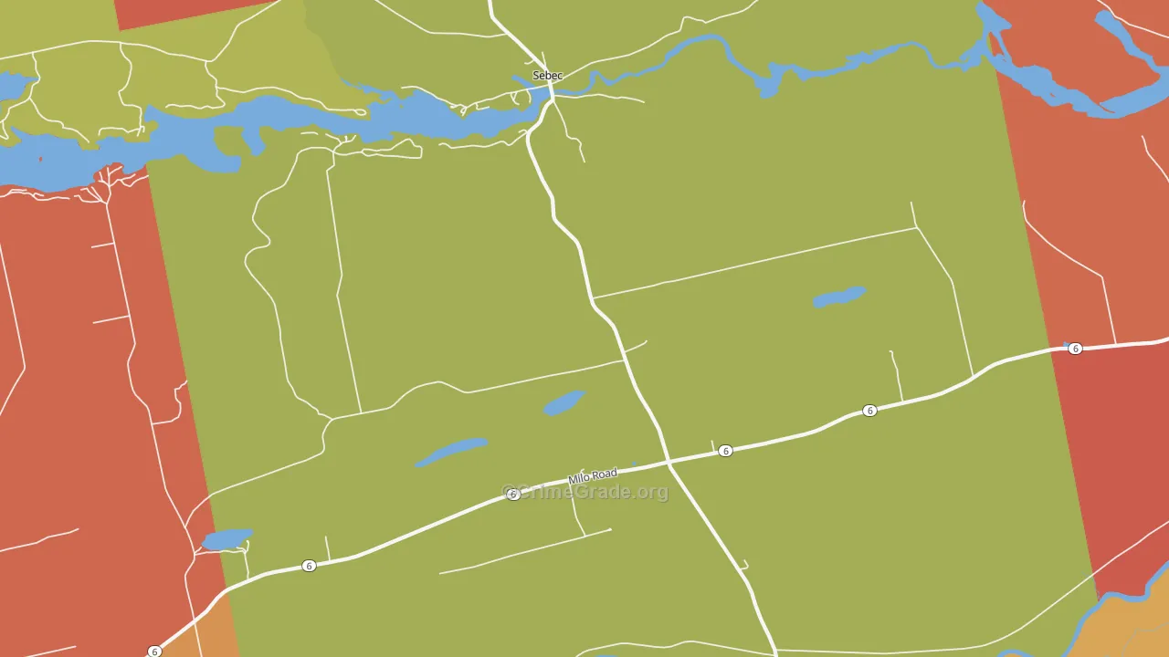 04481, ME Map of Drug-Related Crime Rates