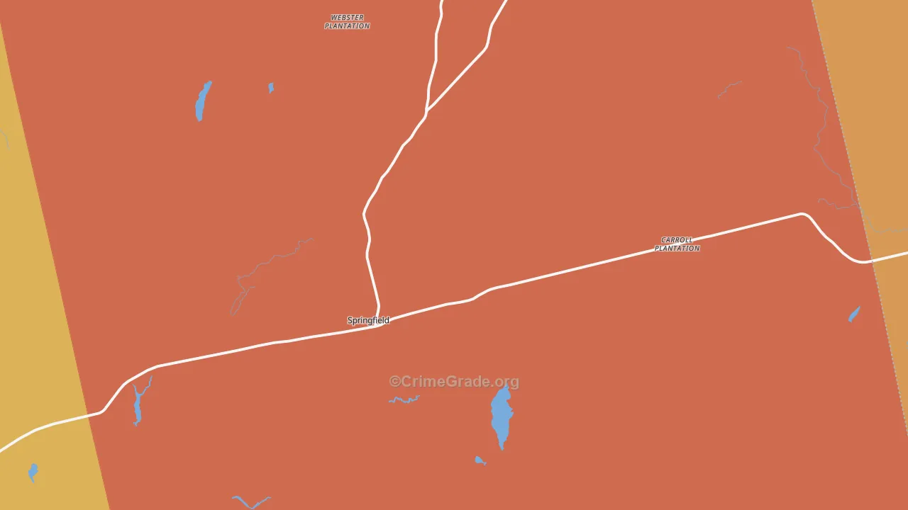 04487, ME Map of Drug-Related Crime Rates