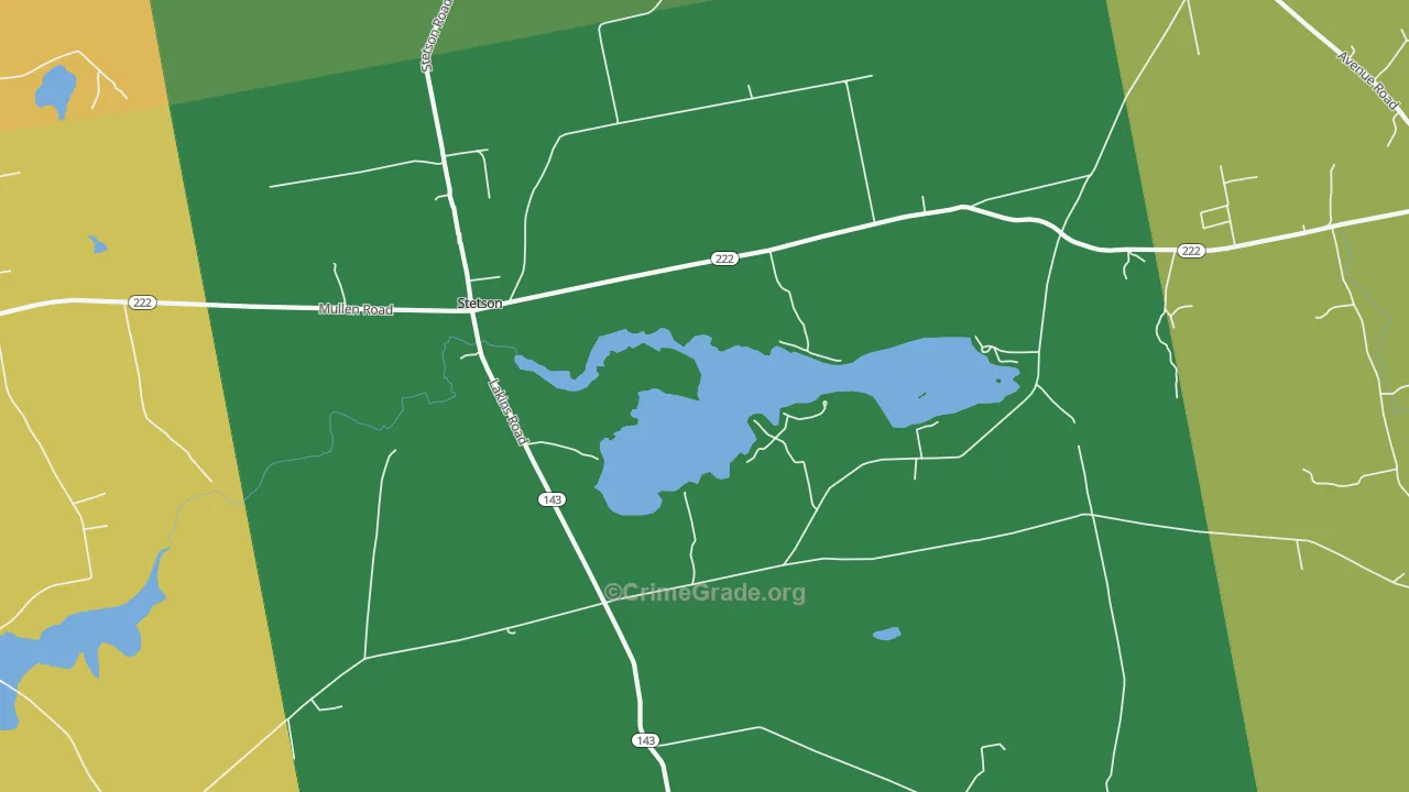 04488, ME Map of Drug-Related Crime Rates
