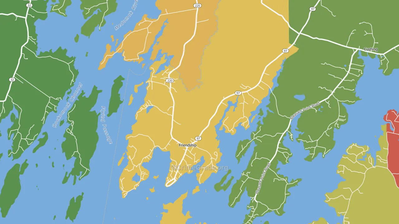 04547, ME Map of Drug-Related Crime Rates