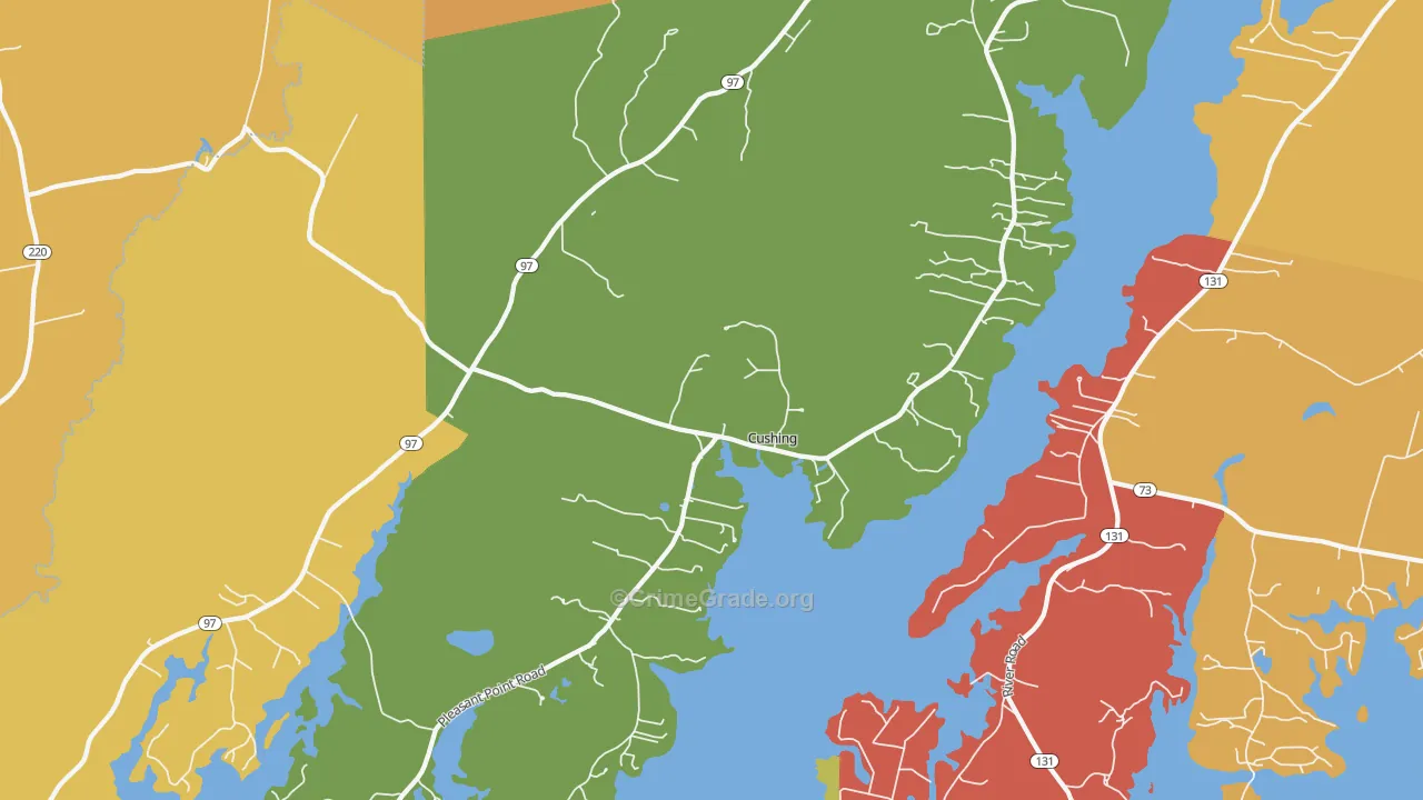 04563, ME Map of Drug-Related Crime Rates