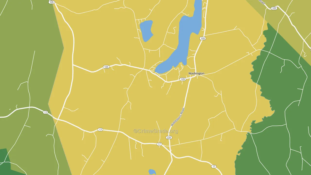 04574, ME Map of Drug-Related Crime Rates