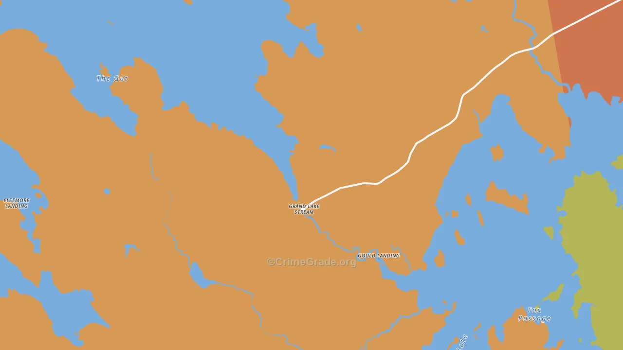 04637, ME Map of Drug-Related Crime Rates