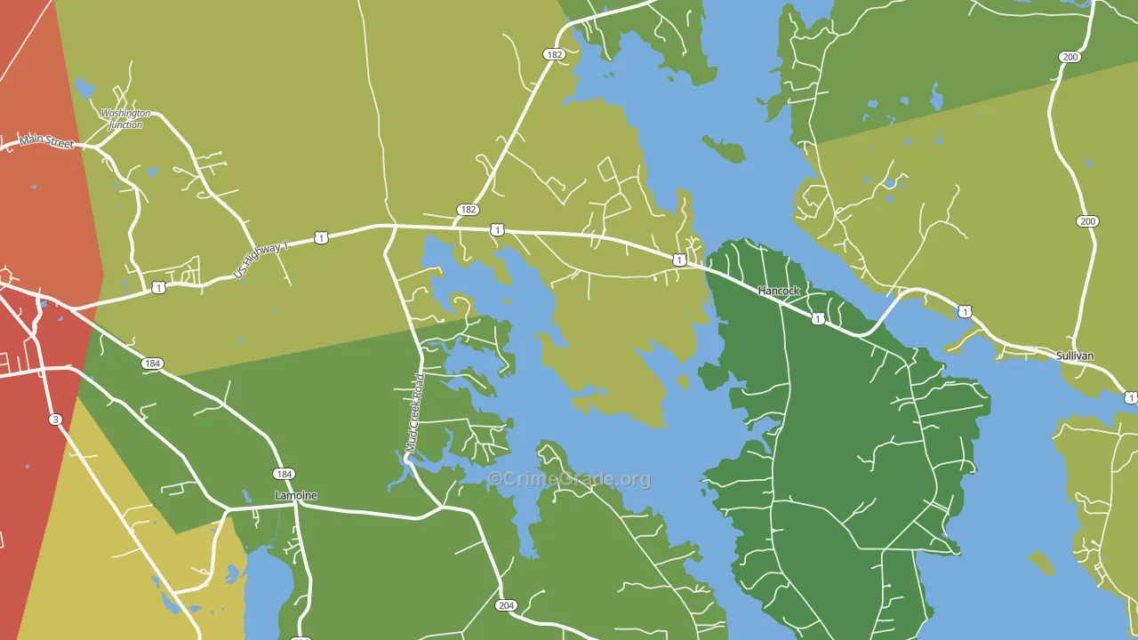 04640, ME Map of Drug-Related Crime Rates