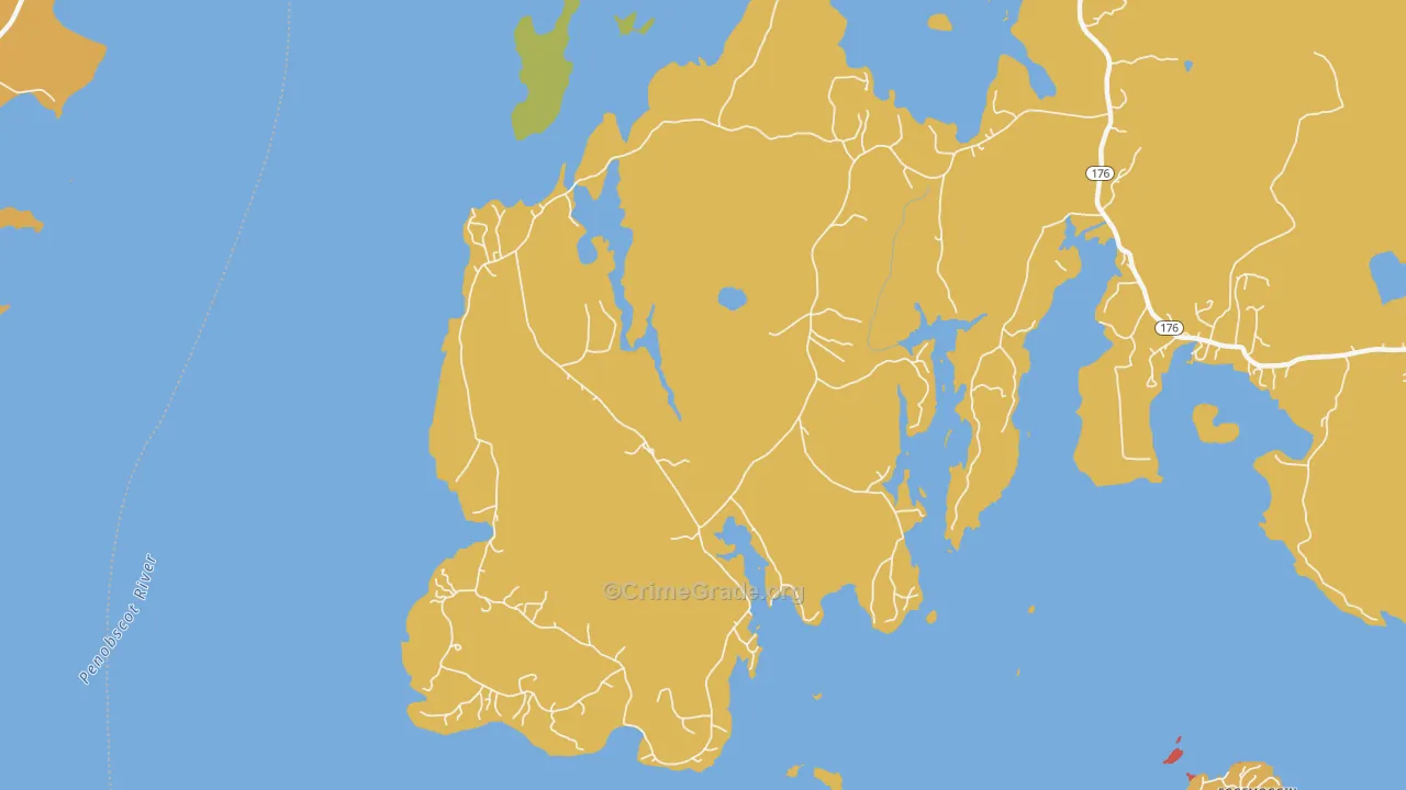 04642, ME Map of Drug-Related Crime Rates