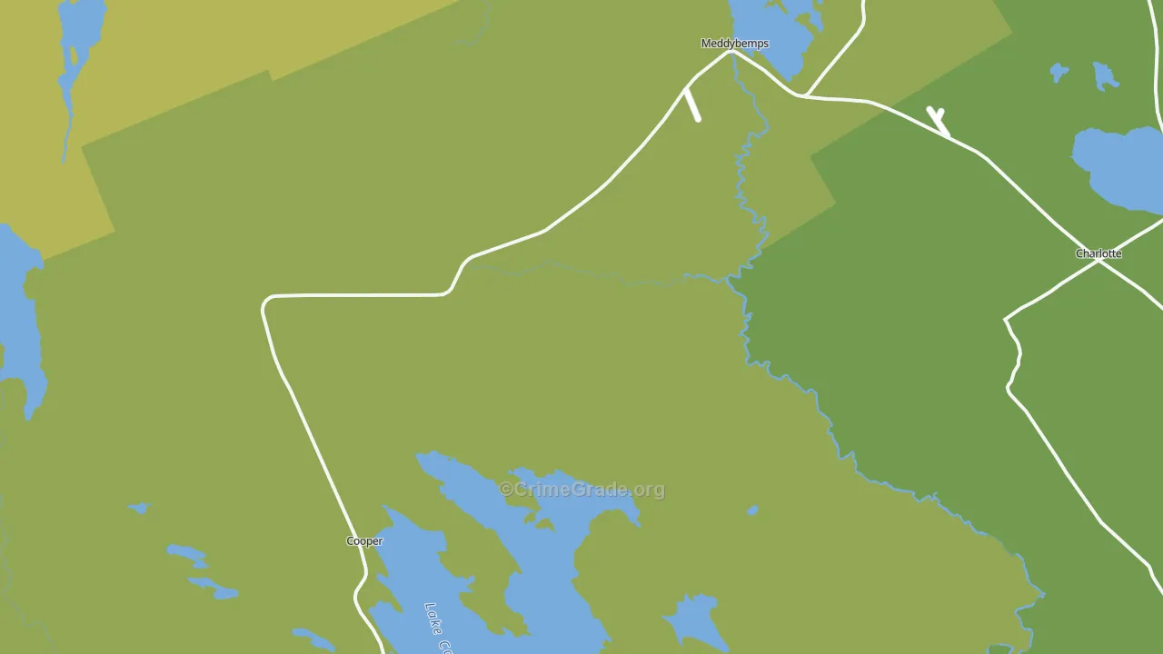 04657, ME Map of Drug-Related Crime Rates