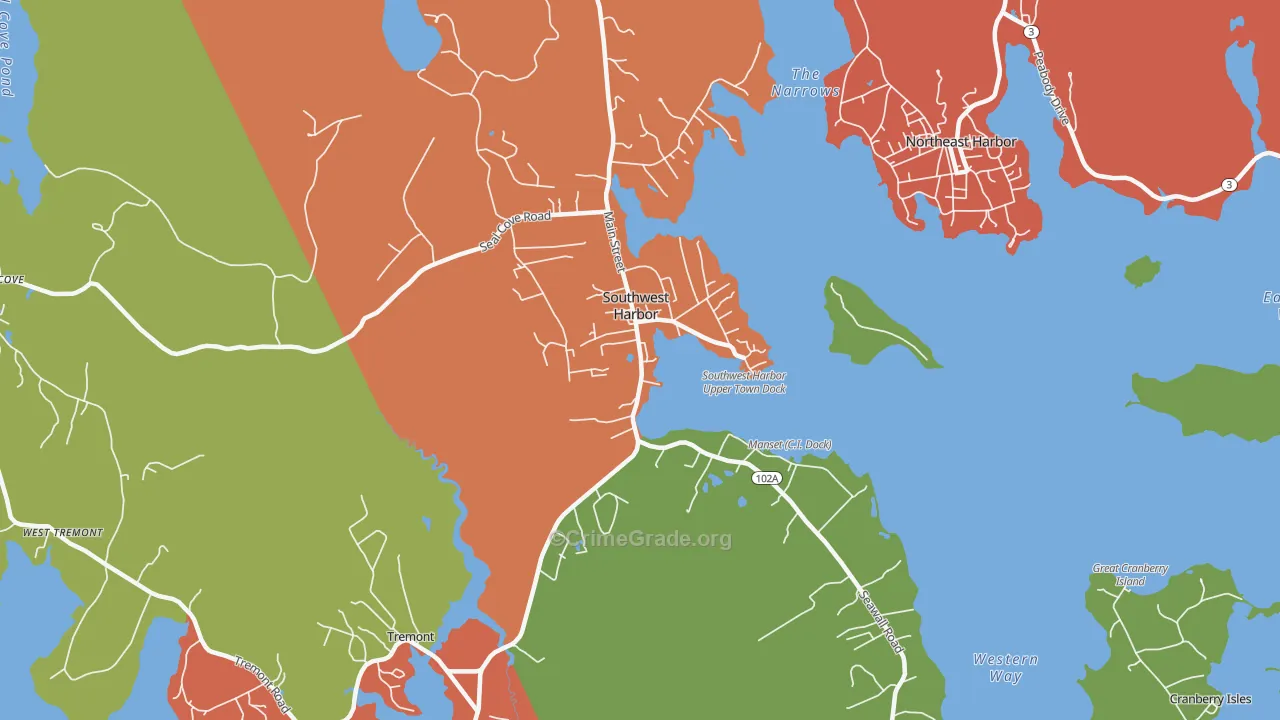 04679, ME Map of Drug-Related Crime Rates