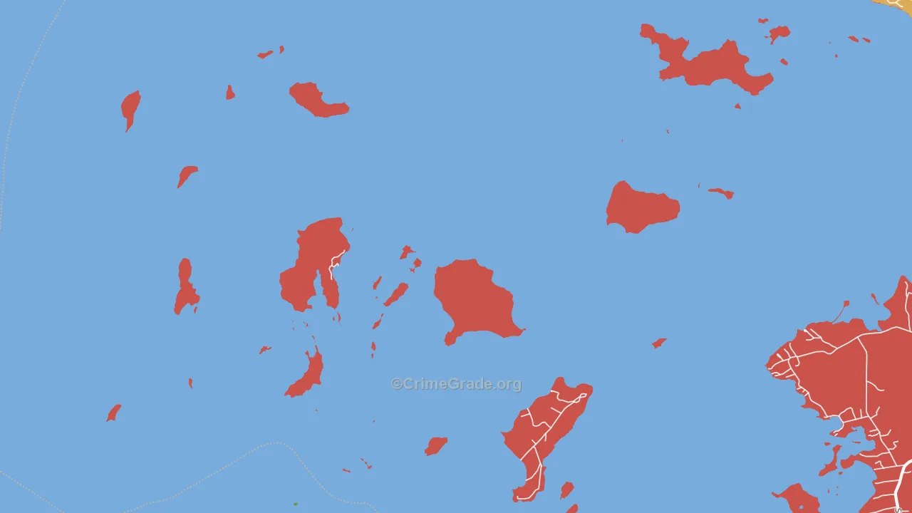 04683, ME Map of Drug-Related Crime Rates