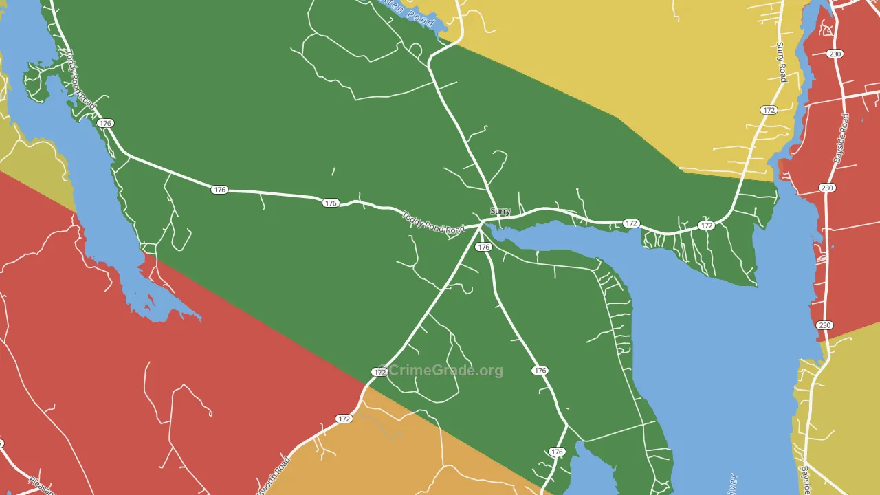 04684, ME Map of Drug-Related Crime Rates