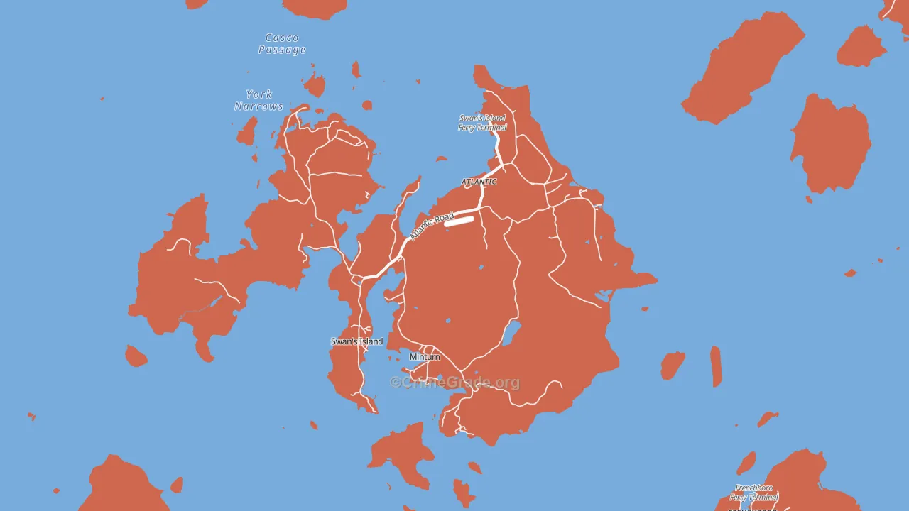 04685, ME Map of Drug-Related Crime Rates