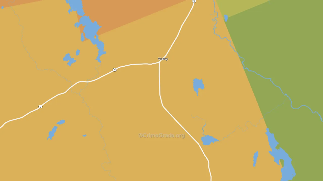 04686, ME Map of Drug-Related Crime Rates