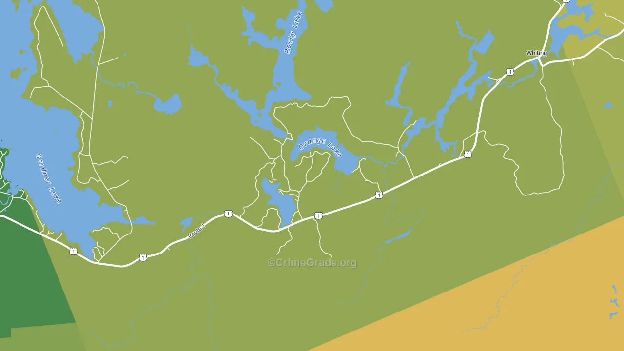 04691, ME Map of Drug-Related Crime Rates
